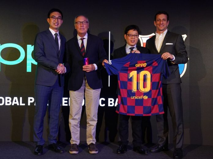 OPPO and FC Barcelona Renew Successful Partnership