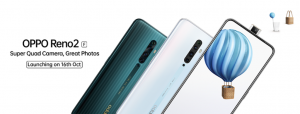 Oppo Reno 2F will launch in Nepal on 16th Oct