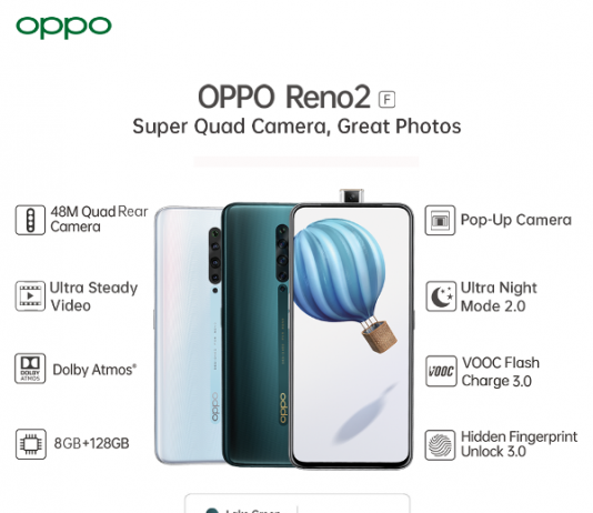 Oppo Reno2 F specifications