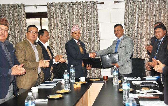 Ntc and NTA agree to build information highway along Karnali and Sudhurpaschim province