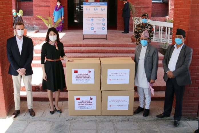 Jack Ma Foundation for Nepal arrived in Kathmandu