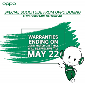 Oppo Kathmandu Nepal extended Warranty