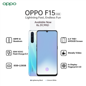 Features of OPPO F15