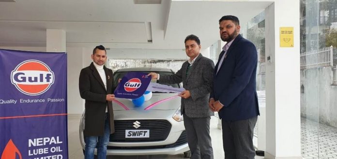 Car Handed Over to Gulf Dealer