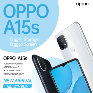 OPPO A15s Price Nepal