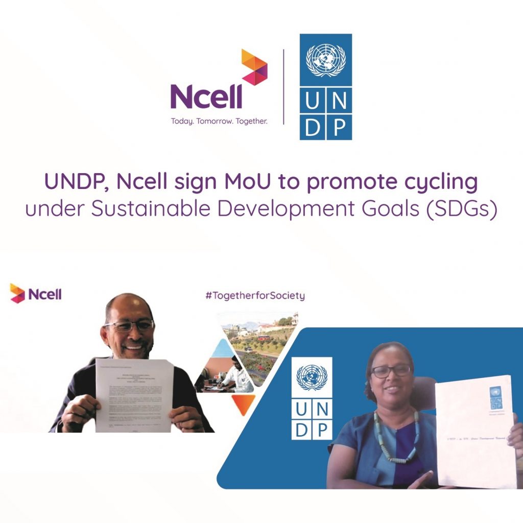 Ncell MoU UNDP