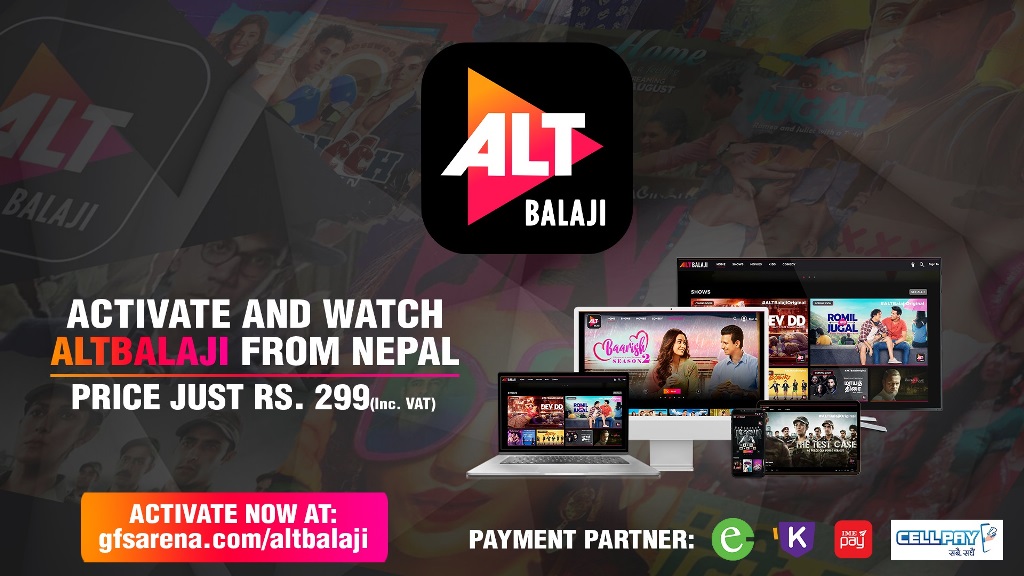 ALTBalaji expands into Nepal with Telenet