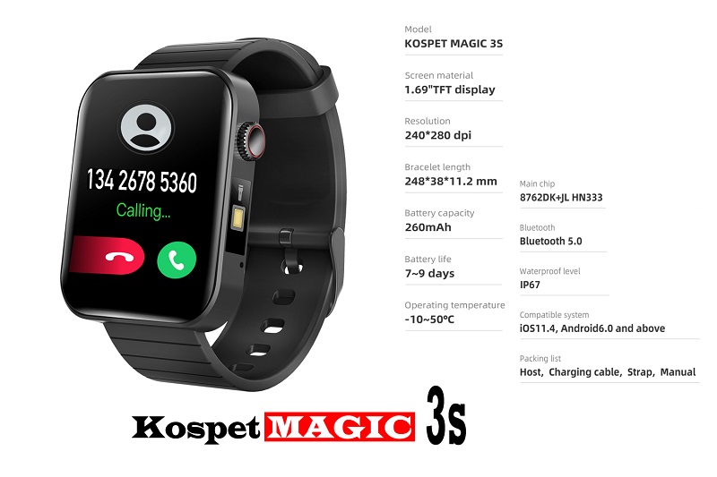Kospet Magic 3S Smartwatch