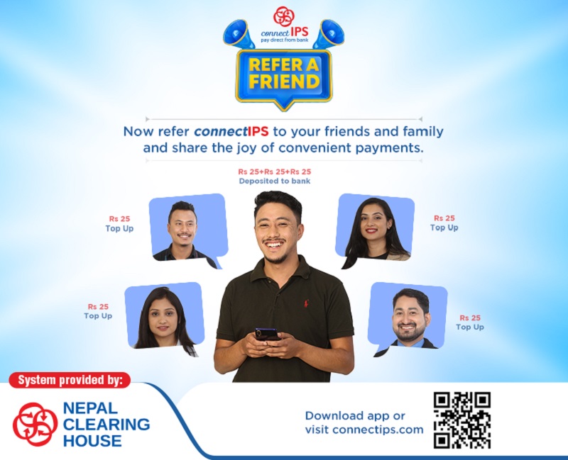 connectIPS Friend Refer Offer