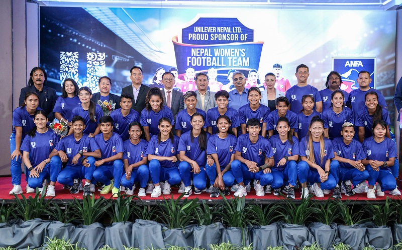 Unilever Nepal and ANFA Join Forces to Empower Nepal Women’s Football Team