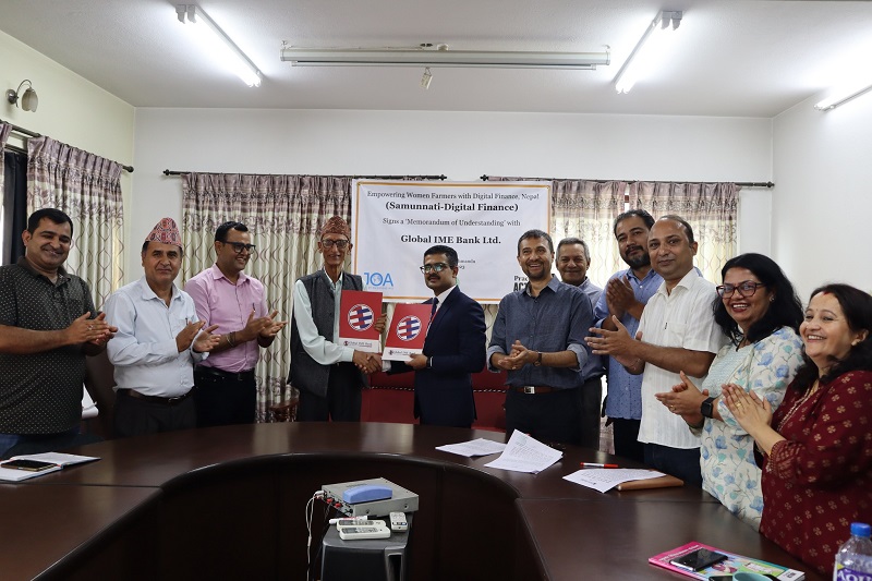 Global IME Bank and DEPROSC Nepal Collaborate to promote Digital Transactions