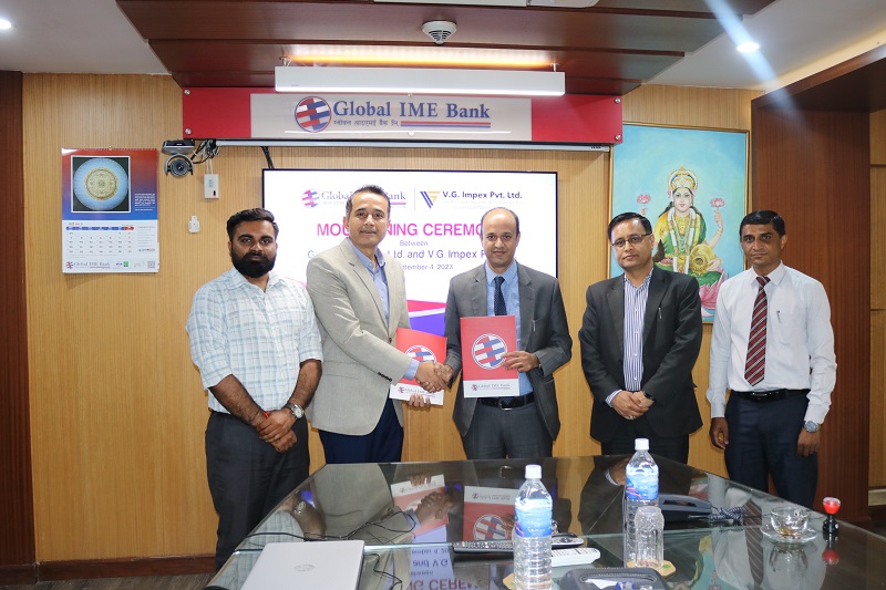 VG Impex collaborates with Global IME Bank