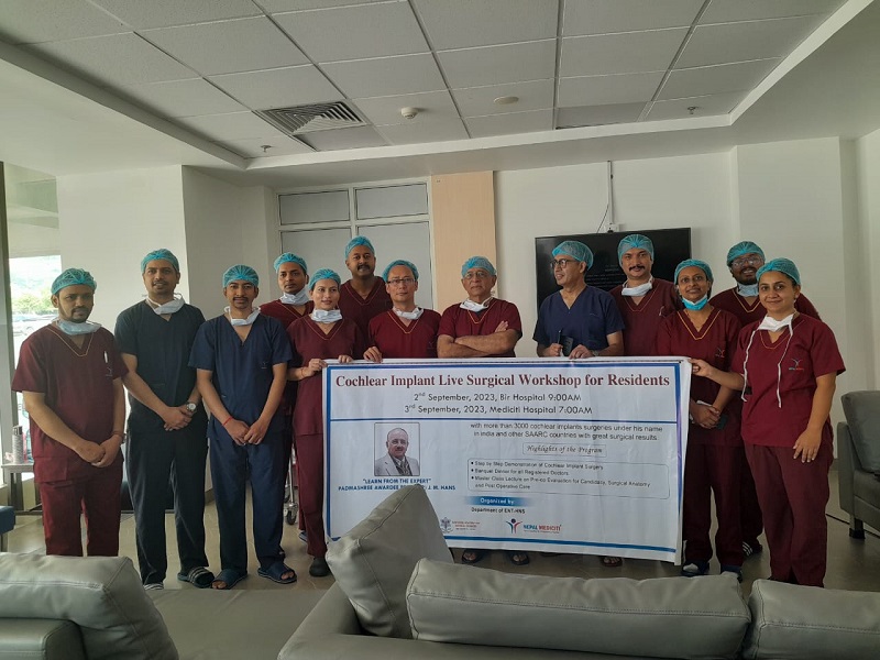 Nepal Mediciti Hospital's Cochlear Implant