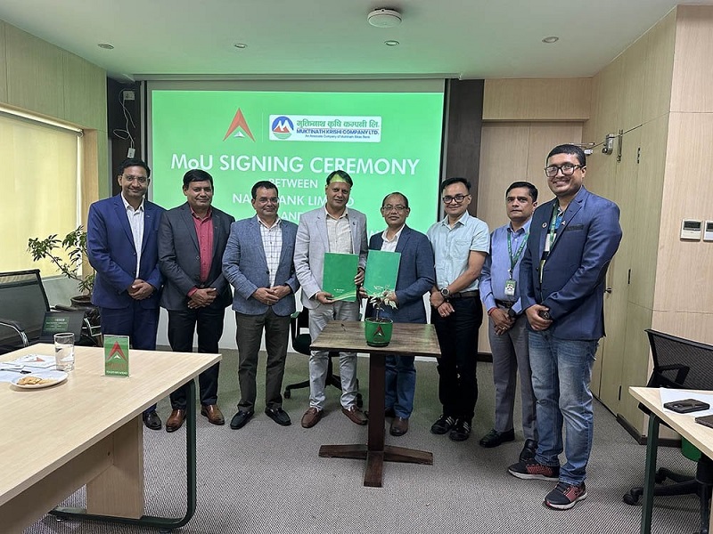 Nabil Bank signs Muktinath