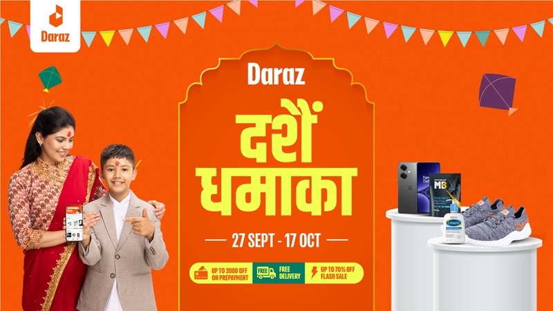 Daraz Dashain Dhamaka Campaign