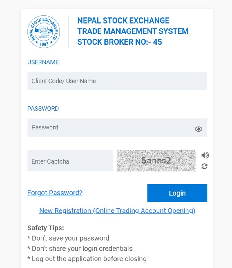 Nepal Government Ban Share Trading