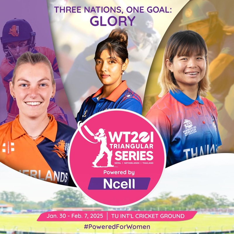 Ncell WT20I Triangular