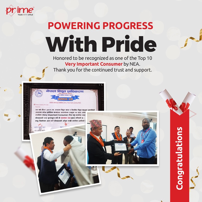 Prime Ceramics Nepal Electricity