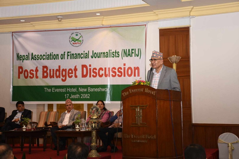 Minister Paudel Stresses Revenue Efforts