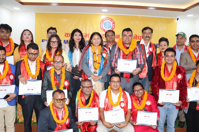 Nepal's Event Management Association Leader