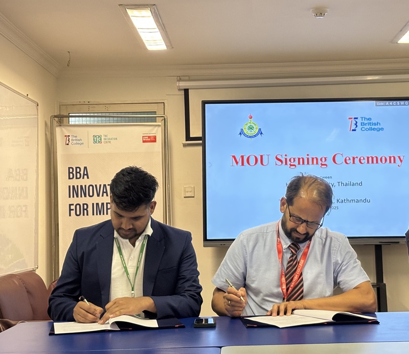 TBC and Krirk University Ink MoUs