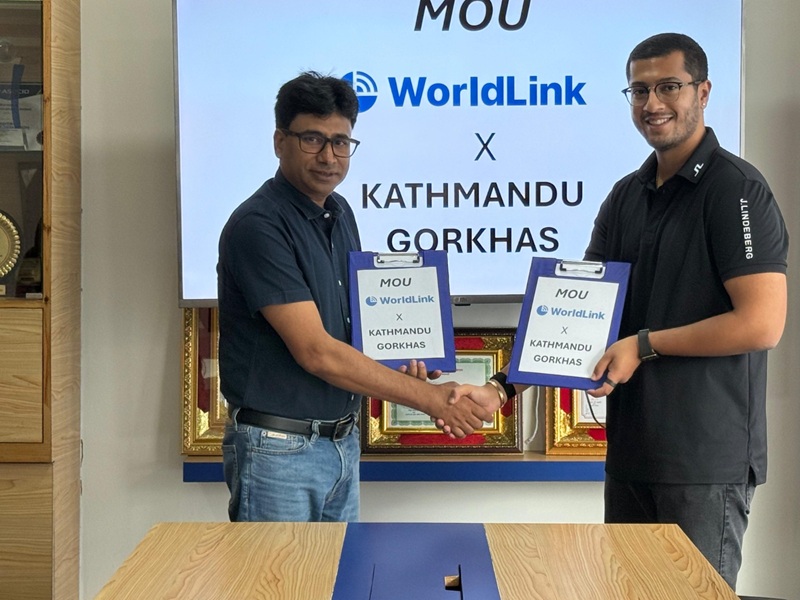 Kathmandu Gorkhas WorldLink NPL Sponsorship