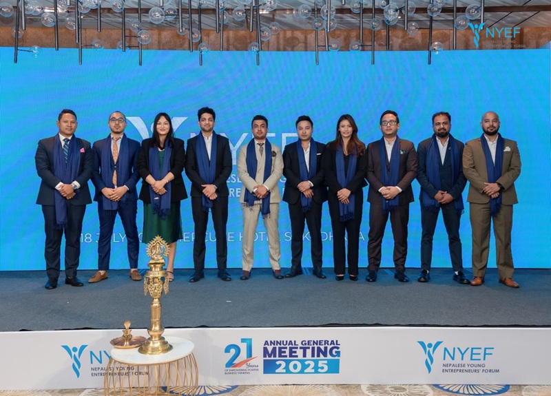 NYEF Elected National President Sudip