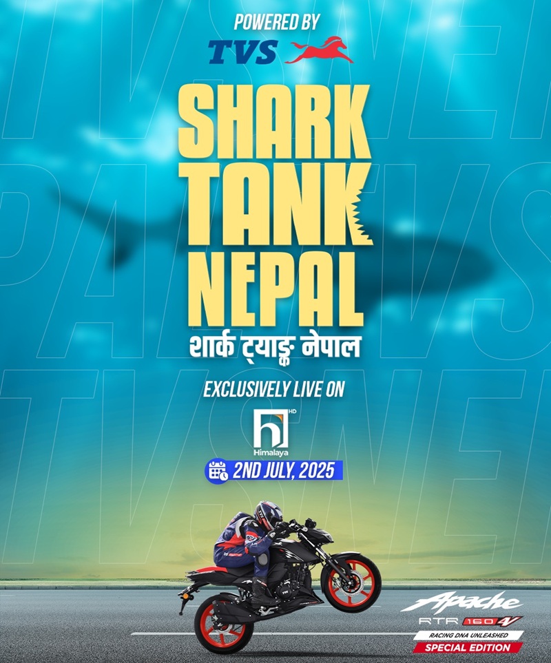 TVS Apache Shark Tank Nepal