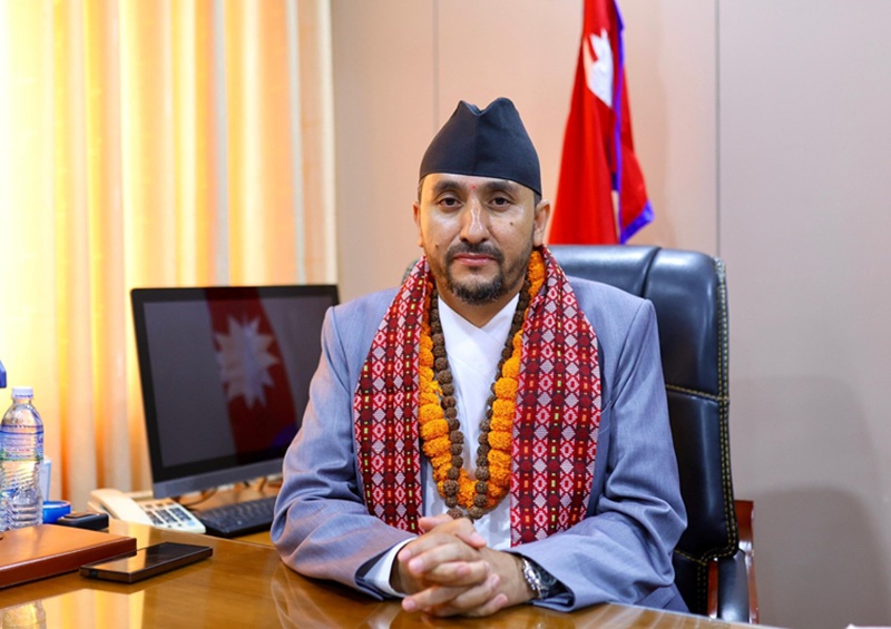 Jagdish Kharel New Minister