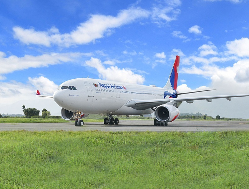 Nepal Airlines direct flights Guangzhou