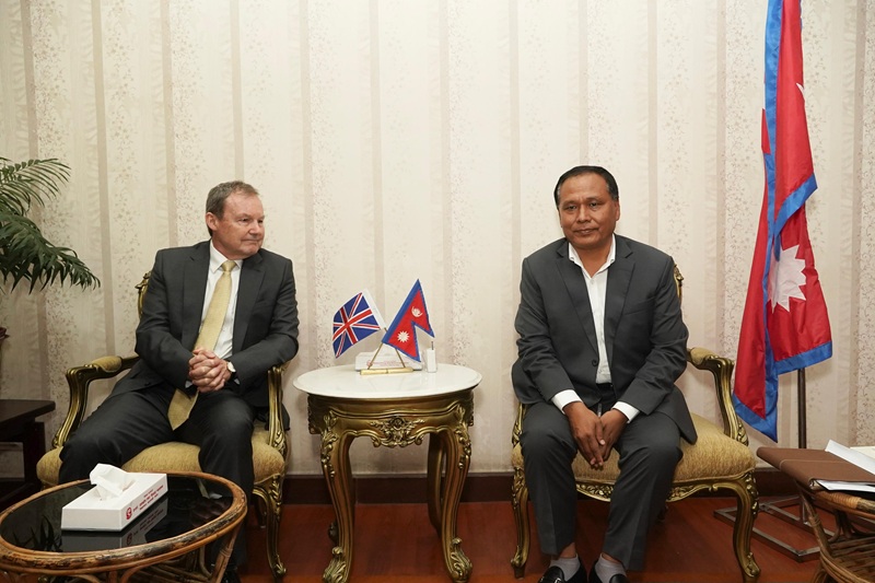 Nepal Energy Minister UK Ambassador