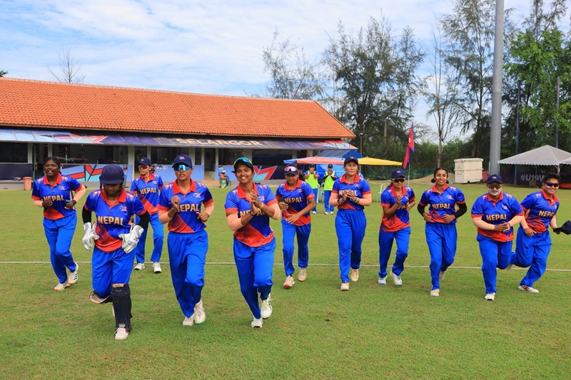 All-Rounder Puja Mahato Against Malaysia