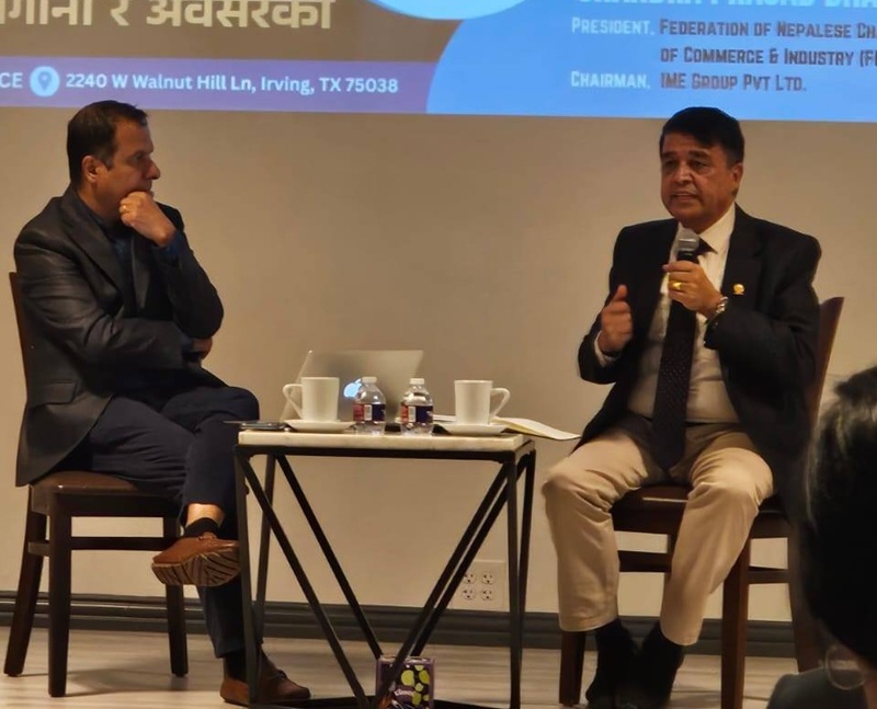 Dhakal's Call for Investment in Nepal Dhakal's Call for Investment Nepal