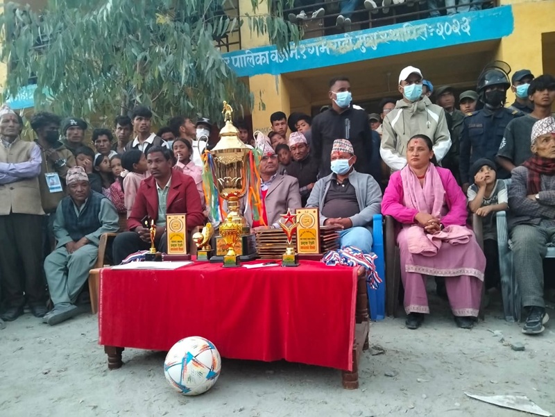 First J.P. Memorial Cup in Mugu's