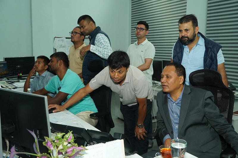 Ghising Power Center Inspection 