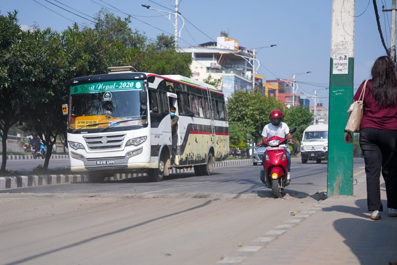 Long-Distance and Kathmandu Traffic