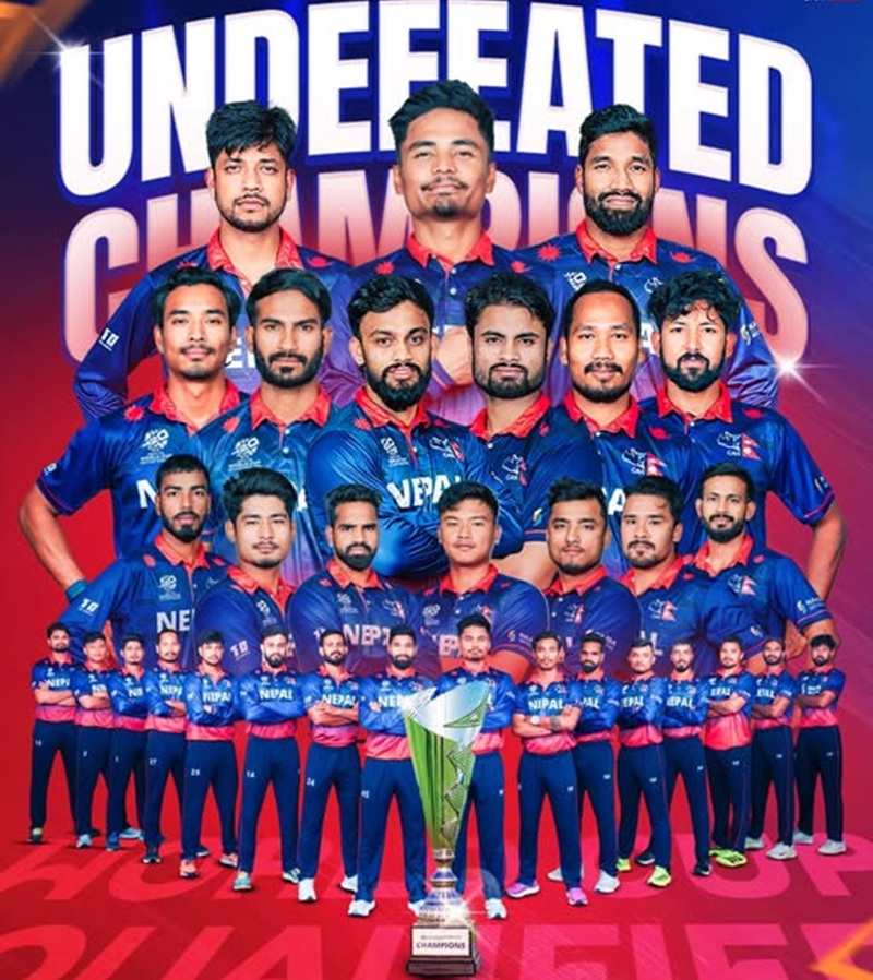 Nepal Wins ICC T20 World Cup Asia
