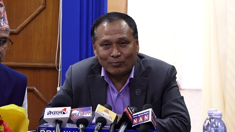 Minister Ghising Resignation Denial