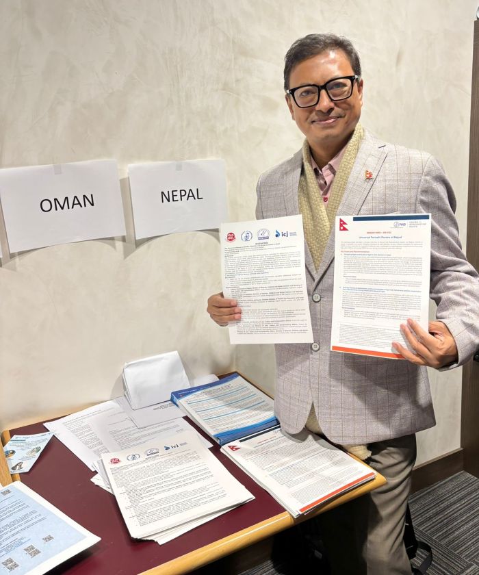 Nepalese Civil Society Presents Human Rights Issues in Geneva