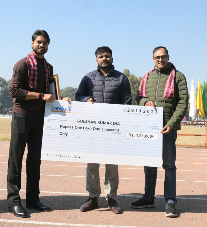 Sports Excellence Award for Gulshan