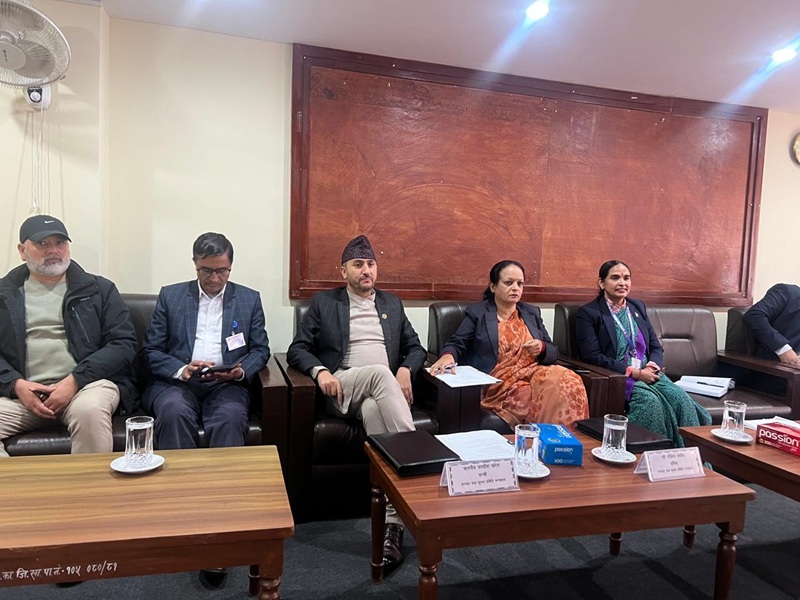 Minister Kharel postal services