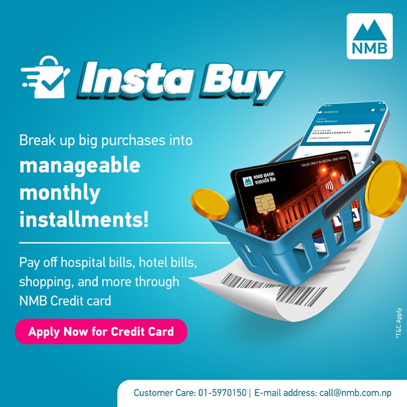 NMB Insta Buy Credit Card