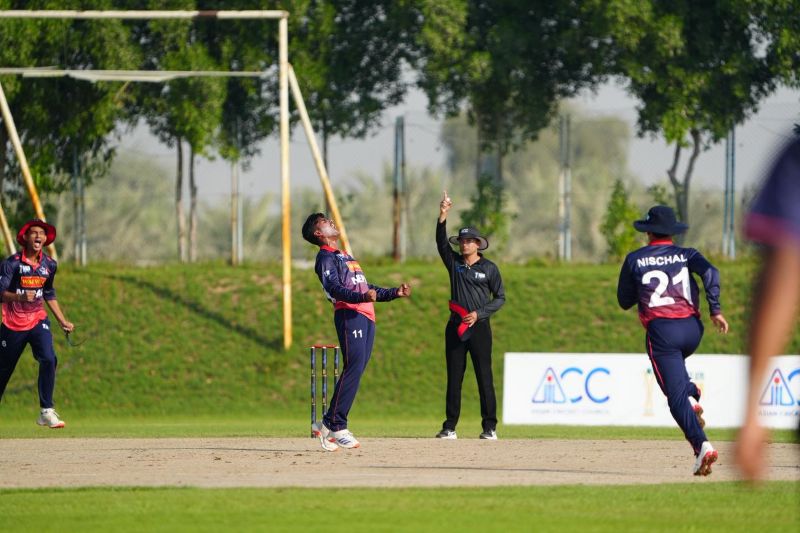 Nepal vs UAE U19 Final