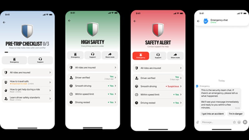 Yango Ride Safety Feature
