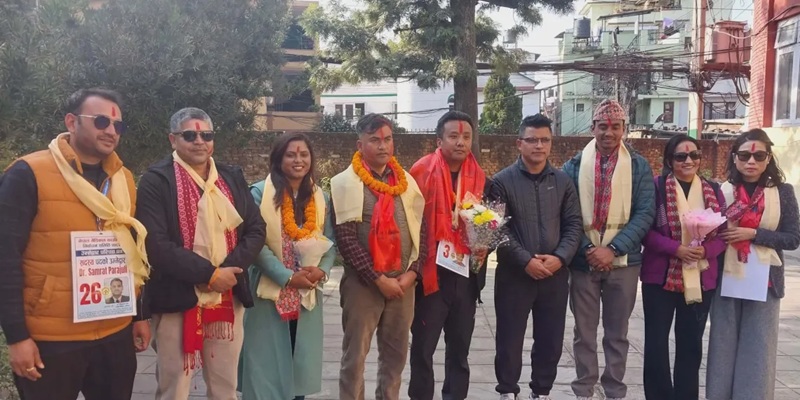 dr kunjang sherpa elected
