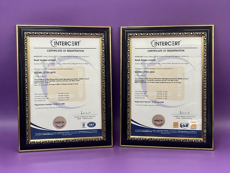 Ncell ISO Data Security