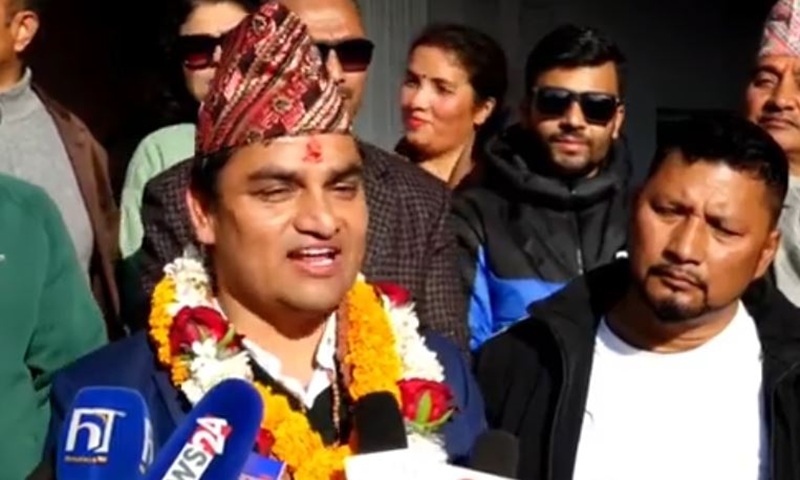 Pradip Paudel candidacy