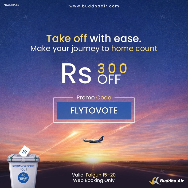 Buddha Air Promo Code