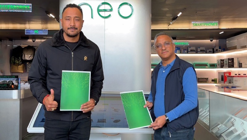 Haier Brand Ambassador Paras Khadka