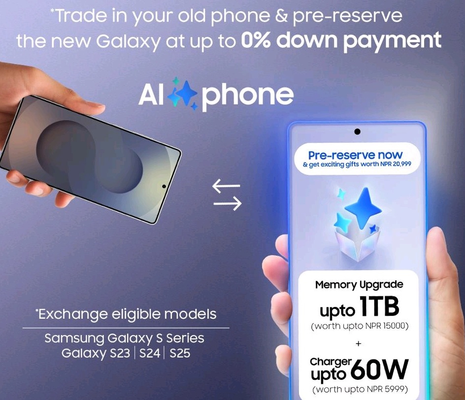 Samsung Galaxy Hand Raiser